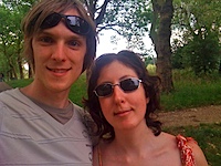 Us at Hampstead Heath in London